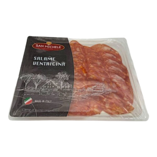 salame piccante affettato