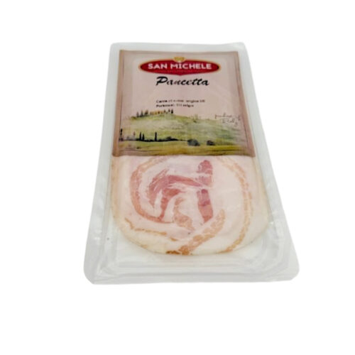 Pancetta affettata
